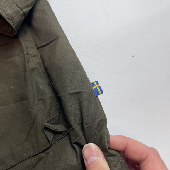 Fjallraven Greenland Parka (89259) Jacket Women Sz S Dark Olive green (Read) - Picture 7 of 16